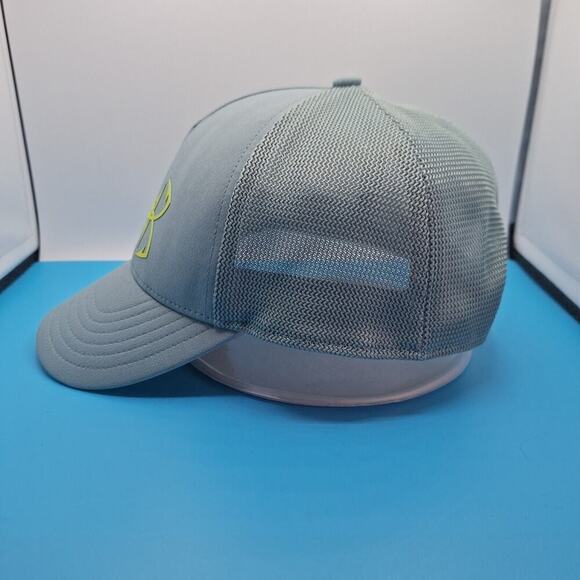 Under Armour Womens Teal Trucker Adjustable Snapback Mesh Hat Cap - Picture 3 of 7